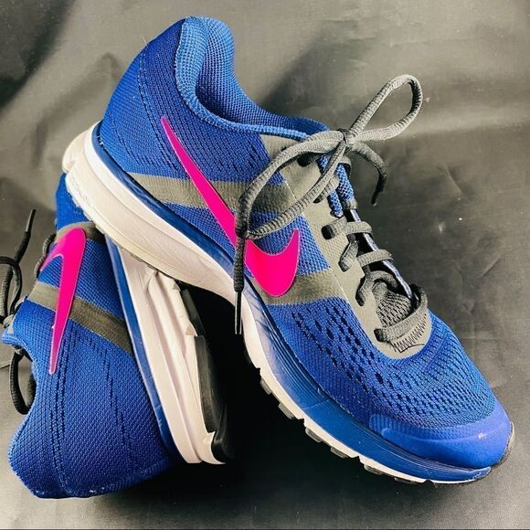 Mint condition Nike Air zoom Pegasus 30 navy pink size 8 us womens 39 EUR - Picture 3 of 8